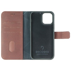Decoded Detachable Wallet 2-in-1 Case for Apple iPhone 12 - Cinnamon Brown - 1 of 1