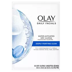 Olay Daily Facials Deep Purifying Cleansing Cloths - 66ct