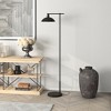 Hudson and Canal 68" Metal Floor Lamp with Metal Shade - 3 of 4