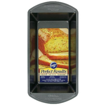 Wilton Premium 5-1/4 in. W X 9-1/4 in. L Loaf Pan Gray 1 pk