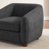 VANOMi 36.7'' Upholstered Sloped Arm Accent Chair - 2 of 4