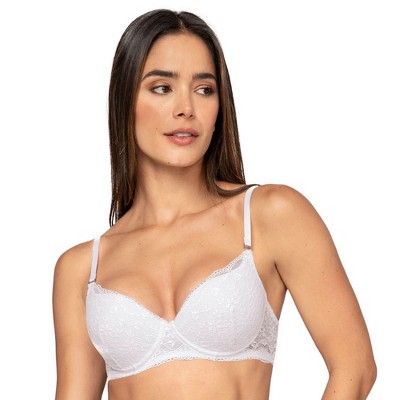 LeSensuel Charming Lace Underwire Bra Padded Womens Bras -