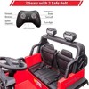 24V 9Ah 2 Seats Kids Ride On Truck with Remote Control,20“ Large Seat Ride On Car for Toddlers, Electric Riding Vehicle Car - 3 of 4