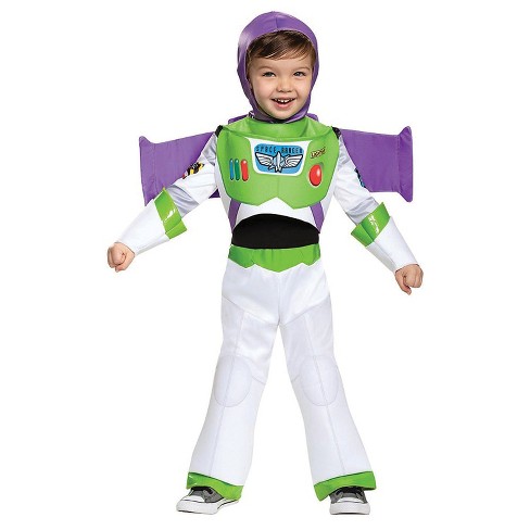 Boys' Buzz Lightyear Deluxe Costume - Size 4-6 - White : Target