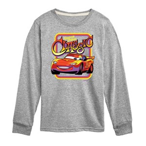 Boys' - Disney - Radiator Springs Classic Lightning McQueen Long Sleeve Graphic T-Shirt - 1 of 4
