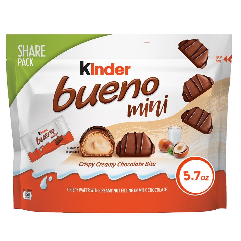 Kinder Bueno Minis Candy Share Pack - 5.7oz, 1 of 9