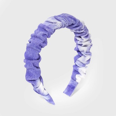 Girls' Tie-Dye Headband - art class™ Purple