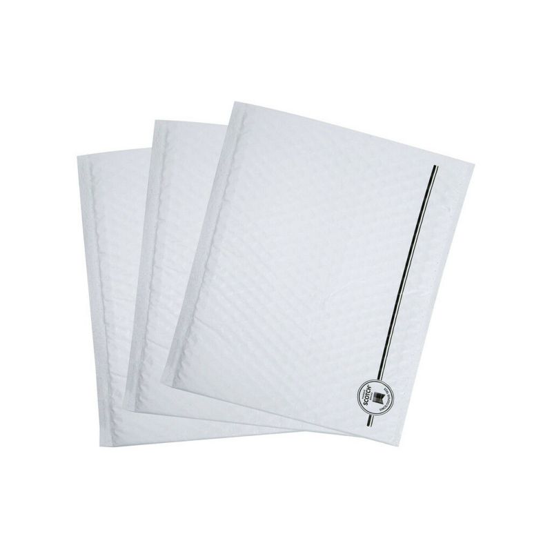 Scotch 3pk Gusseted Mailer White, 2 of 8