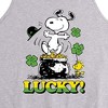 Men's - Peanuts - Lucky Graphic Tank Top - 2 of 3
