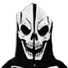 Men's Skeleton Union Suit - Black - 3 of 4