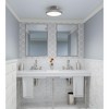 Quoizel Lighting Outskirts 1 - Light Semi-Flush Mount in  Brushed Nickel - 2 of 4