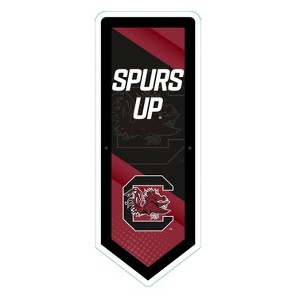 Evergreen Ultra-Thin Glazelight LED Wall Decor, Pennant, University of South Carolina- 9 x 23 Inches Made In USA - 1 of 4