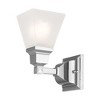Livex Lighting Mission 1 - Light Vanity in  Polished Chrome - 4 of 4
