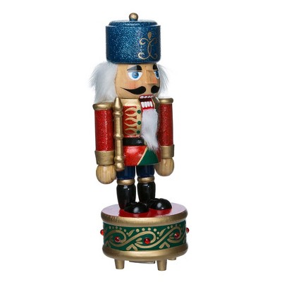 Kurt Adler 8.5" Wooden Musical Soldier Nutcracker