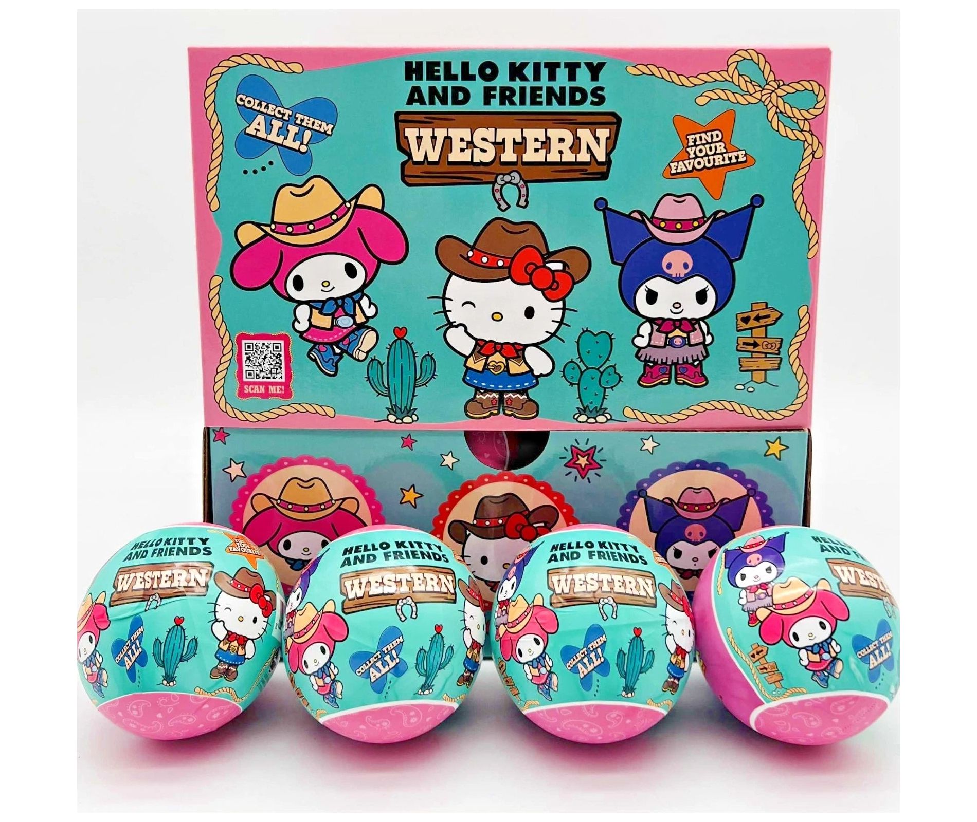 U.C.C. Distributing Hello Kitty And Friends - Western 1Pc Blind Capsule