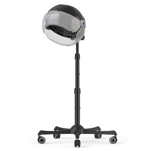TASALON Ionic Hooded Hair Dryer, 1875W Adjustable Height Standing Bonnet Dryer for Home and Salon - Transparent - 1 of 4