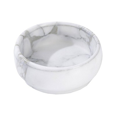 Ruso Weights Marble Smudge Centerpiece Accent Bowl