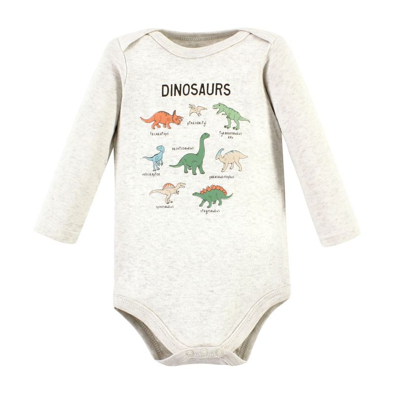 Hudson Baby Long-Sleeve Bodysuits and Pants, Dinosaur Adventures Long-Sleeve, 3 of 6