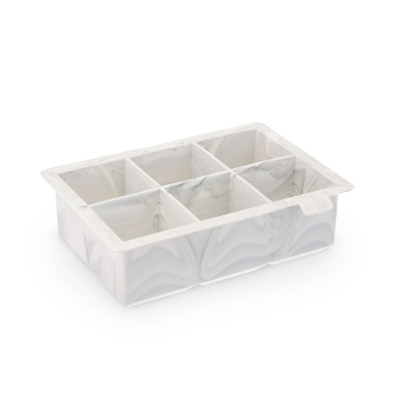 True Marble Ice Cube Tray - Extra Large Square Ice, 1 of 8