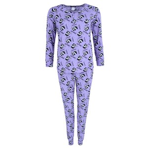 Grumpy & Gorgeous Women's Panda Print Jogger Pajama Set - 1 of 3