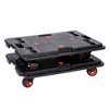 2Pcs Moving Dollies, Heavy Duty Furniture Movers Dollies with 4 Wheels, 23.6 x 15.9 inch 330 lbs Capacity Each - image 2 of 4