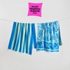 2pk 30" x 60" Print and Stripe Cotton Beach Towels - Great Bay Home - 2 of 4