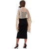 INSPIRE CHIC Women's Fashion 100% Polyester Pashmina Shawls 1 Pc - 2 of 4
