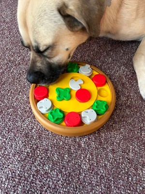 Brightkins Pizza Party Treat Interactive Dog Puzzles : Target