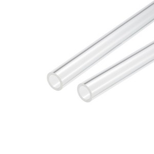 Unique Bargains Lamp Lantern Water Cooling System Acrylic Rigid Round Tubes 2 Pcs 10" - 1 of 4