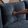 Karl Home |110 in. W Pillow Top Arm 3-Piece U-shaped Chenille Sectionals in Beige - 4 of 4