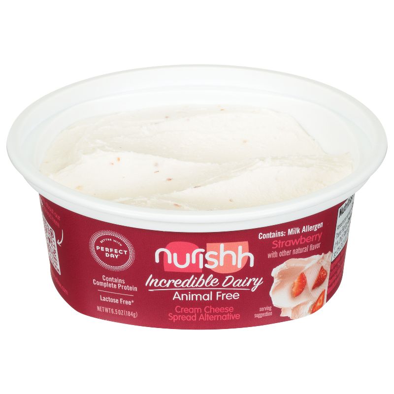 Nurishh Incredible Animal Free Strawberry Cream Cheese Spread Alternative - 6.5oz, 2 of 4