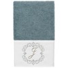 Linum Home Textiles 100% Turkish Cotton MONICA 3PC Embellished Towel Set - 3 of 4