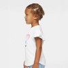The Juniper Shop Bunny Face With Flowers Toddler Flutter Sleeve Tee - 2 of 2