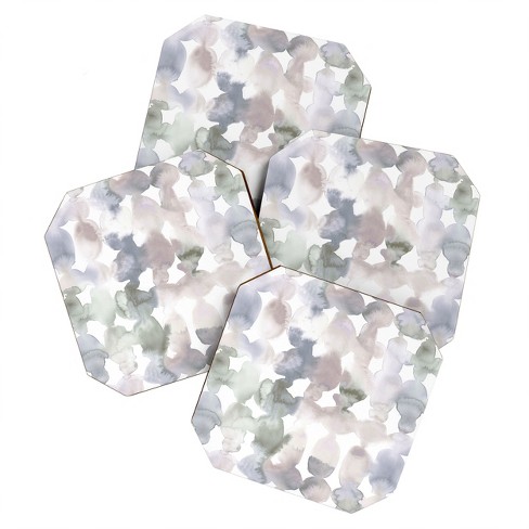 4pk Ceramic Rainbow Diamond Print Coasters - Thirstystone : Target