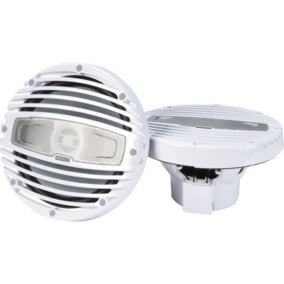 Hertz HMX-65-TW 6.5 in. 4Ω Marine Coax Set with All White Grilles