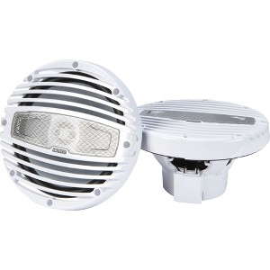 Hertz HMX-65-TW 6.5 in. 4Ω Marine Coax Set with All White Grilles - 1 of 4