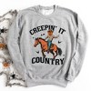 Simply Sage Market Women's Graphic Sweatshirt Creepin' It Country Cowboy - 3 of 3