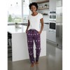 ADR Women's Soft Warm Fleece Pajama Pants, Long Lounge Bottoms - 3 of 3