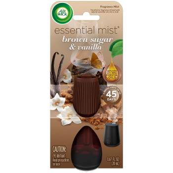 Air Wick Essential Mist Aromatherapy Diffusers - Brown Sugar & Vanilla - 0.67 fl oz