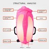 Naturehike 28L Dry Bag High Visible Safety Swim Buoy - Ultralight Dry Bag for Open Water Swimming Kayaking Snorkeling Diving Fishing - 4 of 4