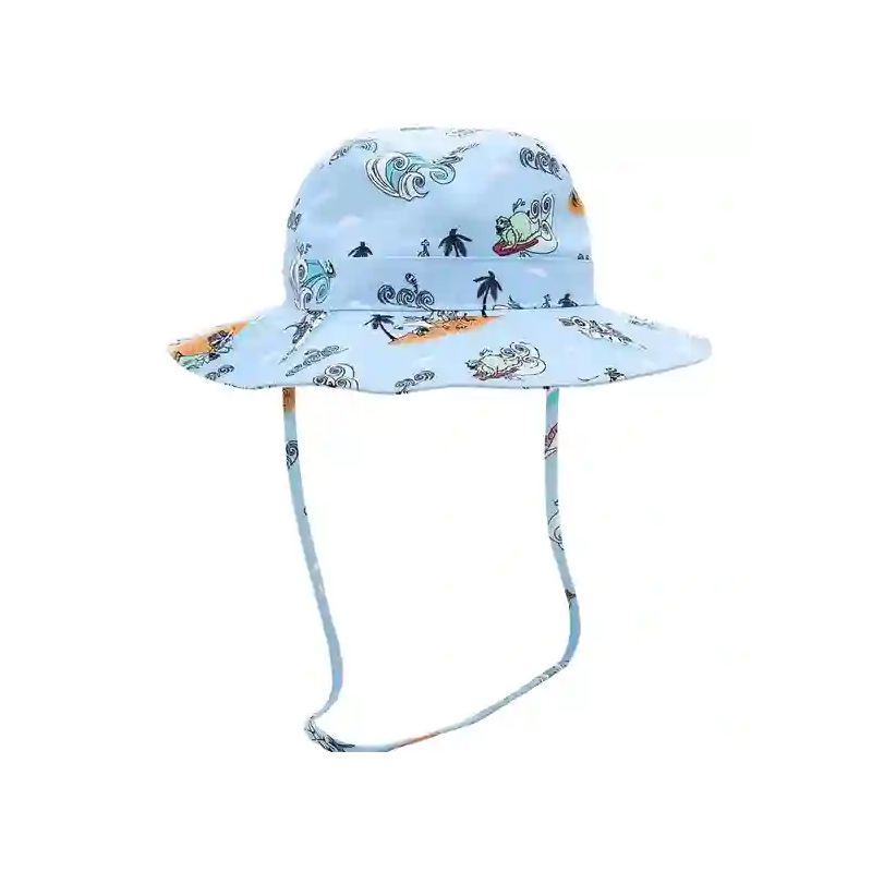 Disney Nightmare Before Christmas Pineapple Jack Adult Summer Bucket Sun Hat Blue, 3 of 5
