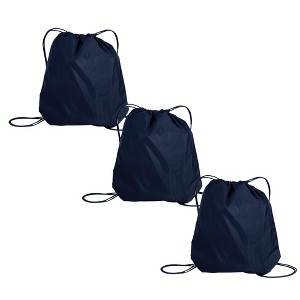 Port Authority Basic Drawstring Backpack (3 Pack) - 1 of 4