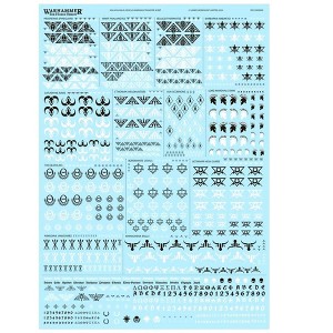 Solar Auxilia Vehicle Markings Transfer Sheet Warhammer Forgeworld -New - 1 of 1