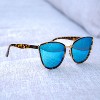WMP Eyewear Full Flat Lens Cateye Sunglasses for Women - 4 of 4