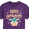 Men's - Star Wars - The Mandalorian Snack Enthusiast Grogu Short Sleeve Graphic T-Shirt - 2 of 4