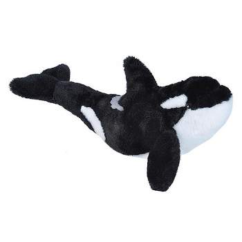 Wild Republic Cuddlekins Mini Orca Stuffed Animal, 8 Inches