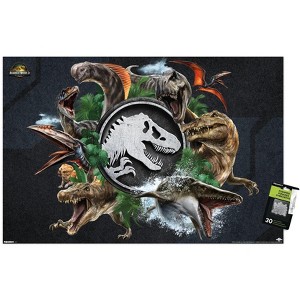 Trends International Jurassic World: Rebirth (2025) - Group Unframed Wall Poster Prints - 1 of 4