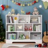 Book Shelf, Cubes Storage Organizer, Freestanding Bookshelf Cube Shelf for Bedroom, Living Room, 3-Tier Open Bookshelf Wooden Bookcase - 3 of 4