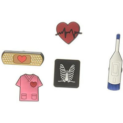 Crocs Jibbitz 5-Pack Medical Occupation Shoe Charms | Jibbitz for Crocs