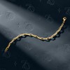 Ross-Simons 18kt Gold Over Sterling Paper Clip Link Bracelet - 3 of 4